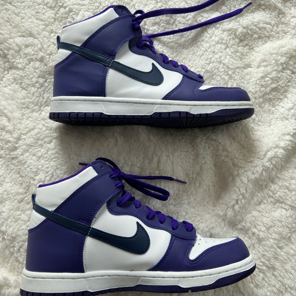 Purple Nike High Dunks